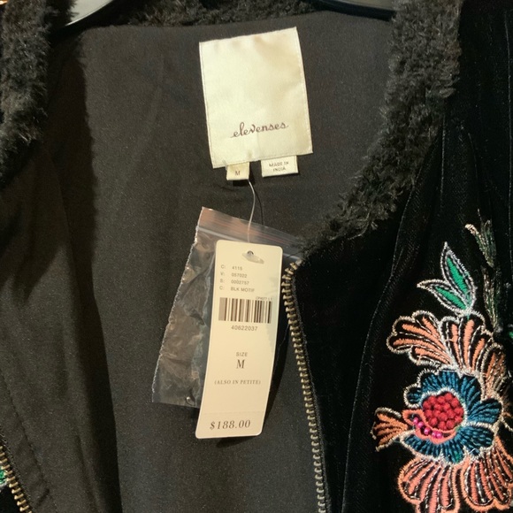 Anthropologie embroidered Eleveneses jacket M - Picture 4 of 4